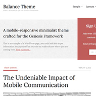 Balance Theme